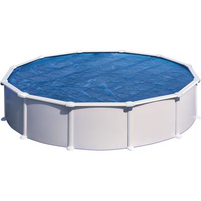 Pool-Abdeckplane GRE "Sommerabdeckplane", blau, B:455cm L:455cm, Polyethylen (PE), Planen, für Stahlwandpools