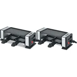 Set mit 2 vernetzbaren Raclette-Geräten von Rotel für 2 Personen