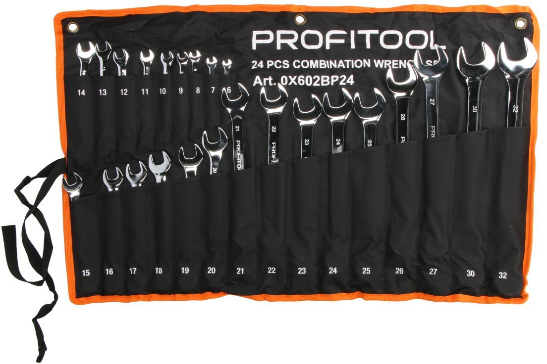 Profitool Set di chiavi combinate 0X602BP24