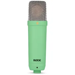 RØDE Mikrofon NT1 Signature Grün mit PSA1+ Gelenkarm Grün und Tuch, Mikrofon