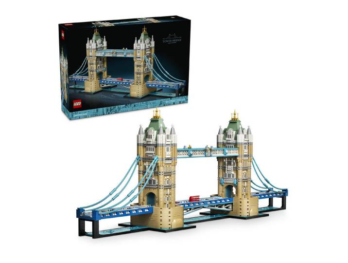 LEGO® Tower Bridge (21067), LEGO LEGO Architecture Konstruktionsspielsteine, (3745 St), Made in Europe