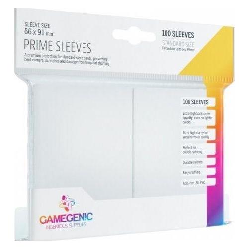 Gamegenic GGS10020 - Prime Hüllen, gelb (100 Hüllen) (02238)