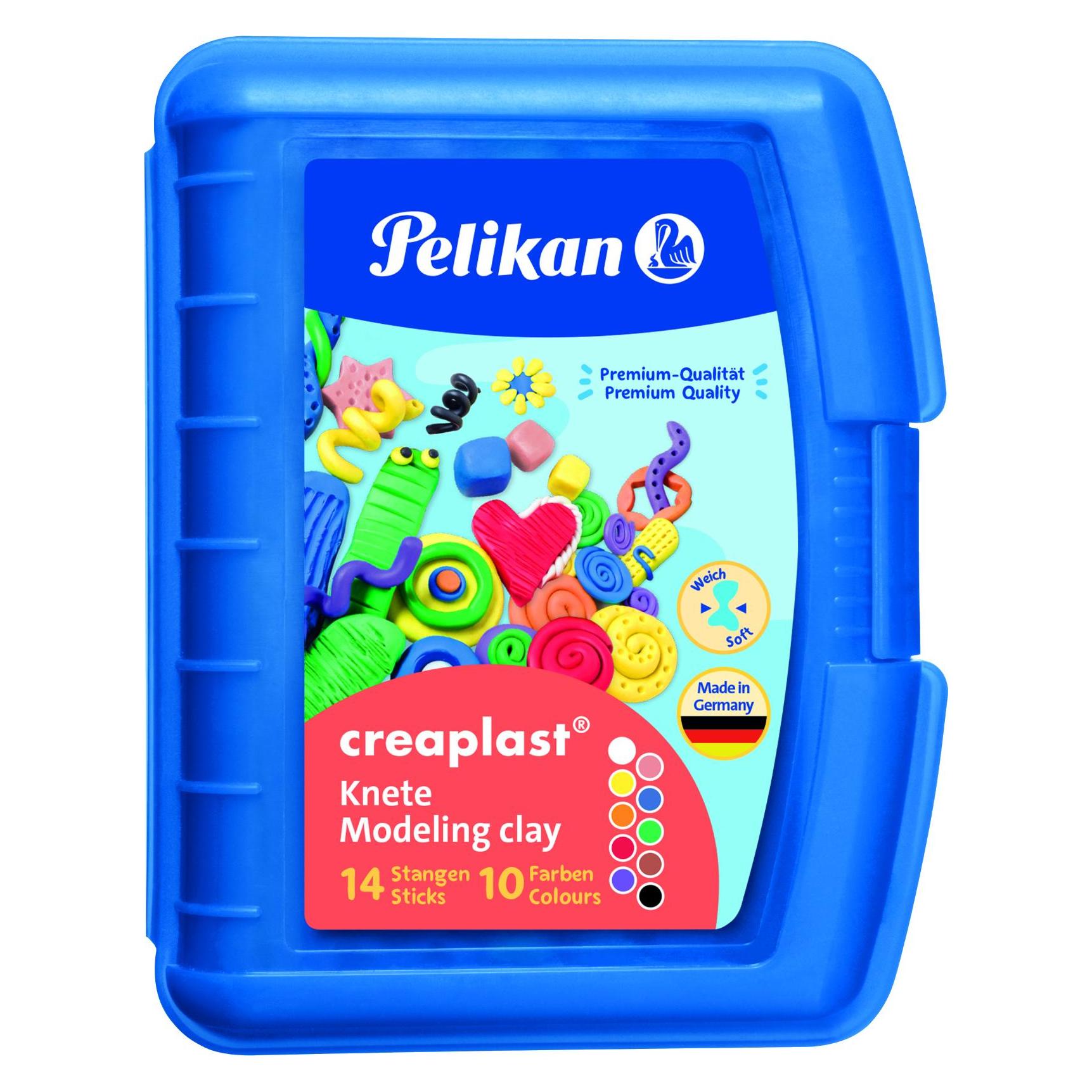 Pelikan Kinderknete 10ST Creaplast blau (606738)