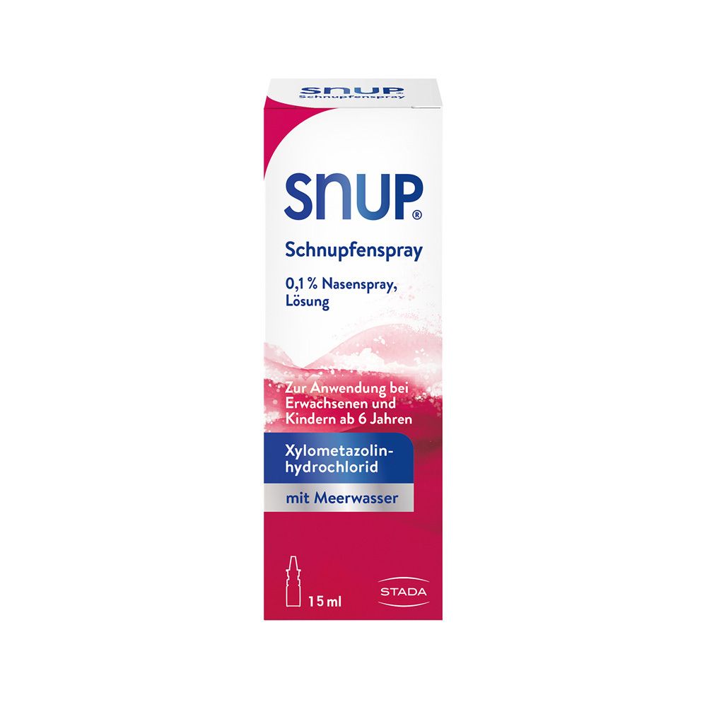 Snup Schnupfenspray 0,1% Nasenspray 15 ml