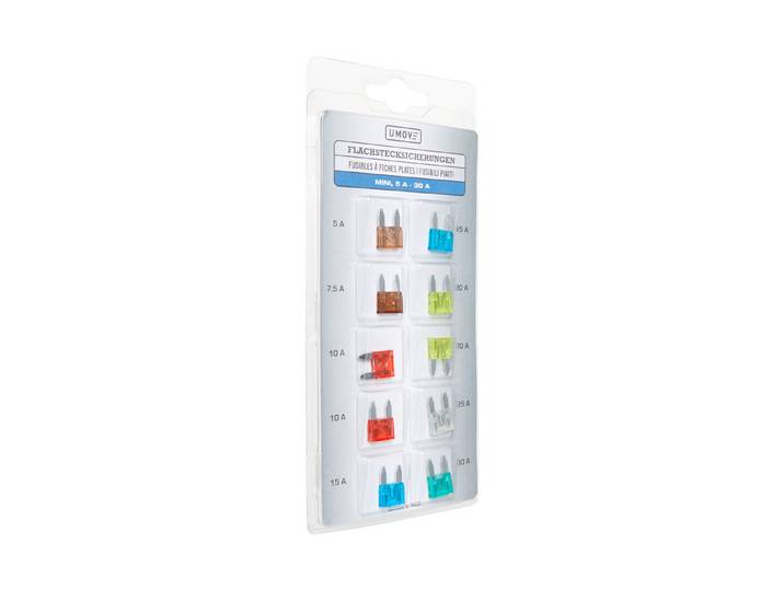 Umove MINI-Flachstecksicherung SET (12 V) 10 Stück
