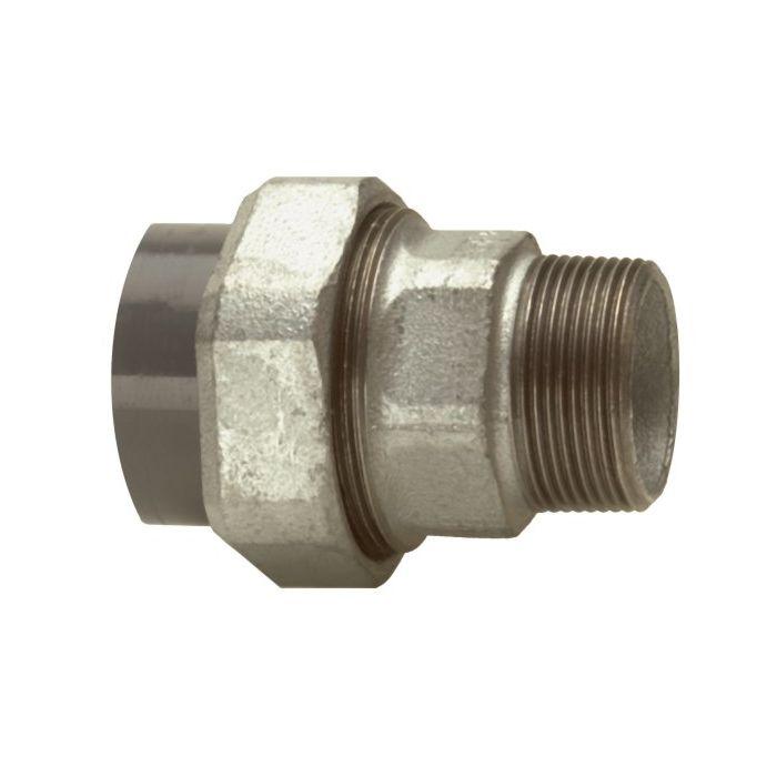 Bänninger PVC-U/gtw Rohrverschraubung 1T50067332 20mmxR 1/2, DN 15