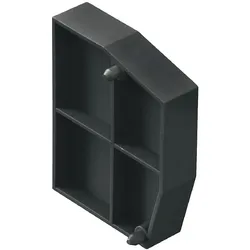 Weidmüller Abschlussplatte DP WGK 95 BK BX