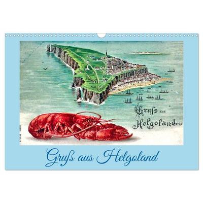 Gruß aus Helgoland (Wandkalender 2027 DIN A3 quer), CALVENDO Monatskalender