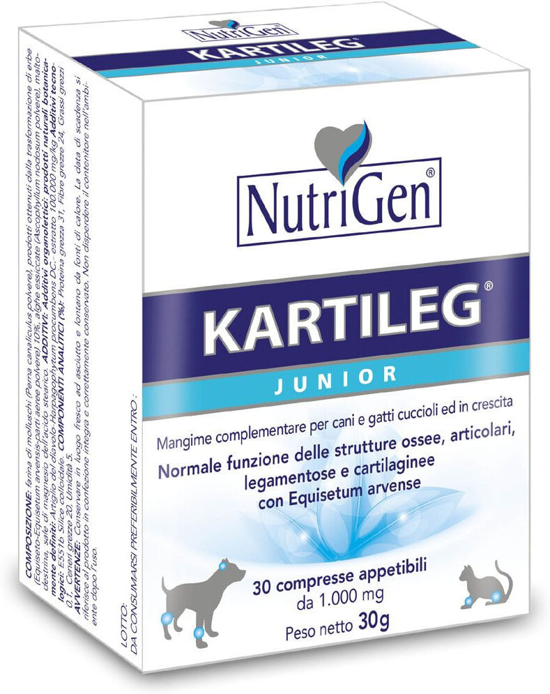 Nutrigen Kartileg  Compresse Junior 30CP