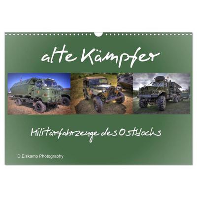 alte Kämpfer- Militärfahrzeuge des Ostblocks (Wandkalender 2026 DIN A3 quer), CALVENDO Monatskalender