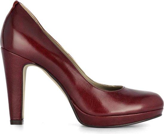 Noë Pump Damenschuh Größe 39 Wein 8 cm Absatz