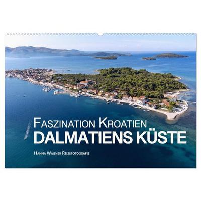 Faszination Kroatien - Dalmatiens Küste (Wandkalender 2026 DIN A2 quer), CALVENDO Monatskalender