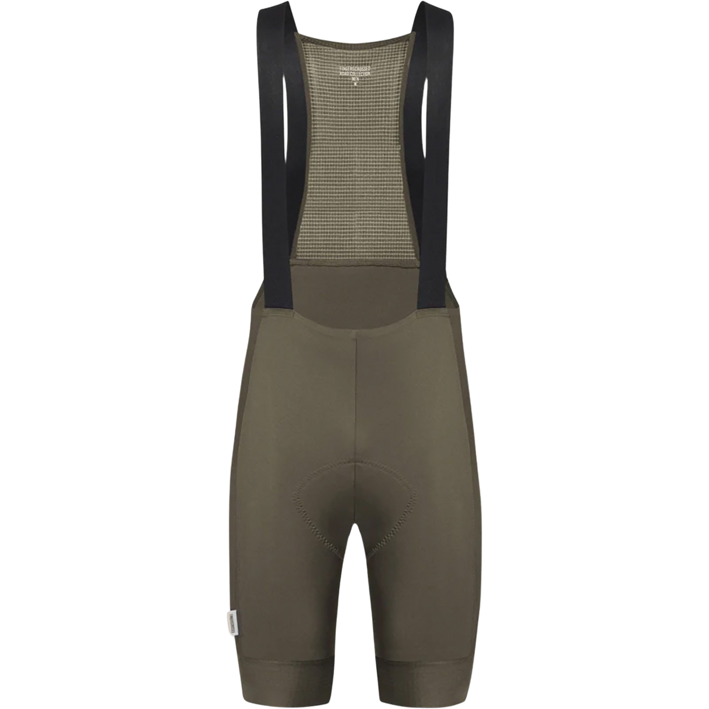 Fingerscrossed Road Frame Bib kurz Herren Fahrradhose oliv Größe L Rennrad Schnell trocknend