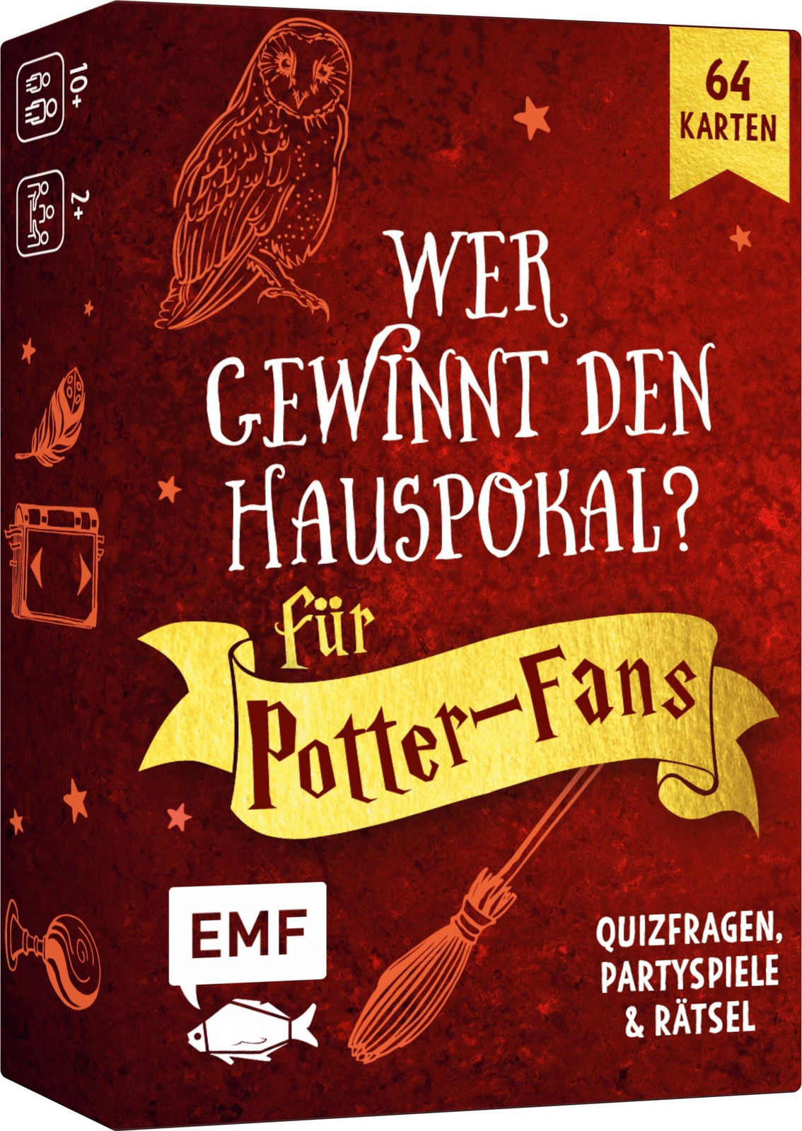 Kartenbox: Wie wordt de winnaar van de huisbeker? Het Harry Potter gezelschapsspel