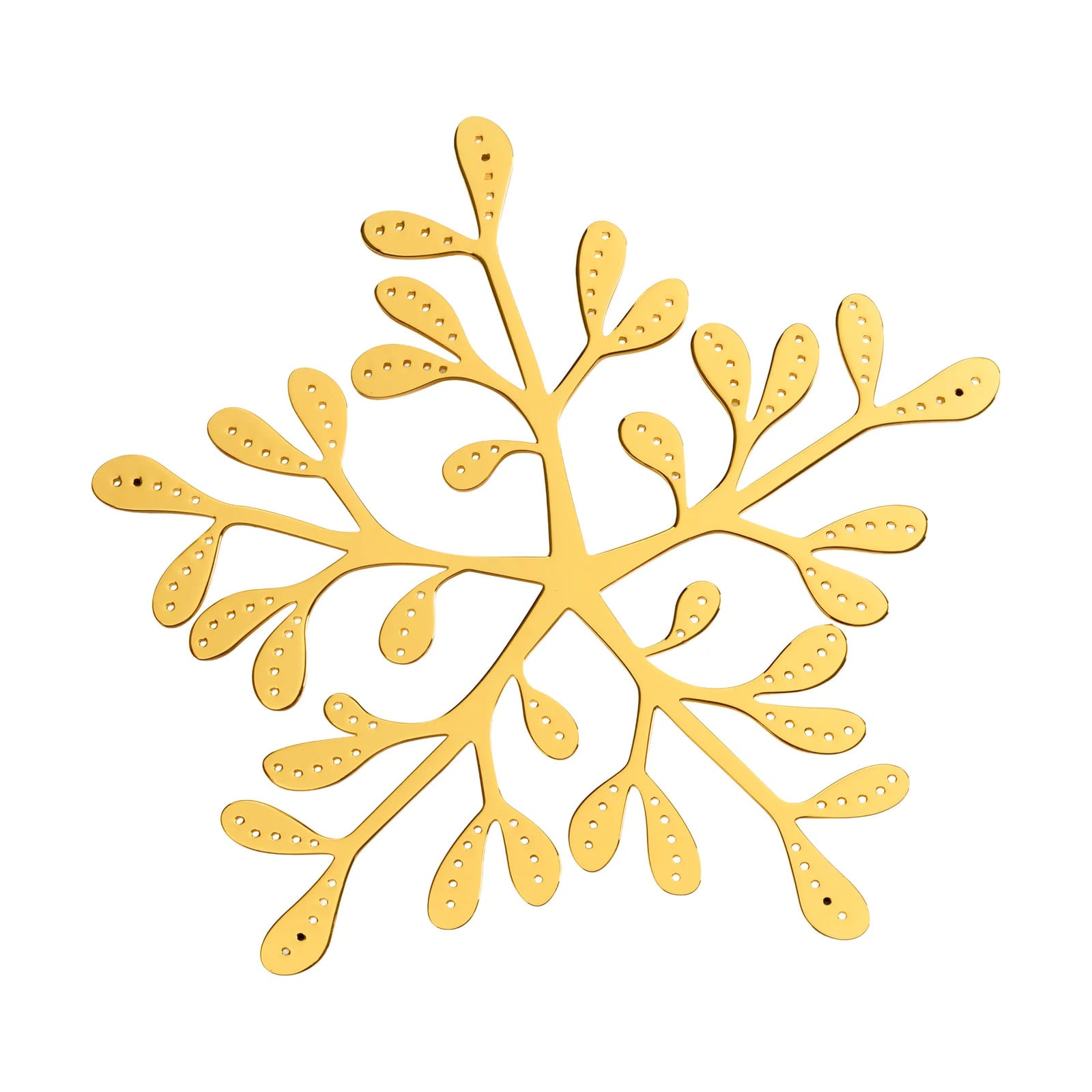 Cooee Design Mistletoe onderzetter Messing Ø20 cm
