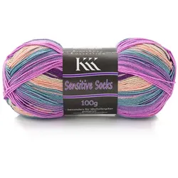 KKK Sockenwolle Sensitive Socks Color "Pastell" – für Wollallergiker