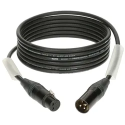 Klotz XLR Kabel 3m mit Neutrik (3 m, XLR Kabel), Audiokabel