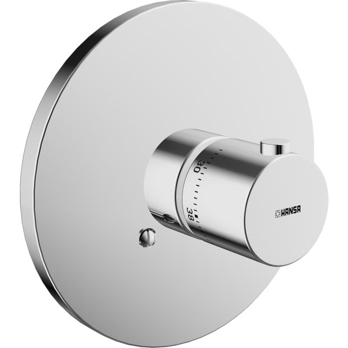 Hansa Brausethermostat Hansaliving 06659105 ohne Umstellung, ohne Mengenregulierung, chrom