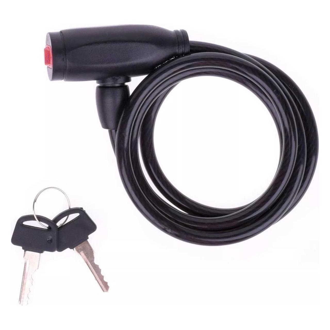 Martes Zapięcie rowerowe Closer czarne (150 cm) (UTPP15982)