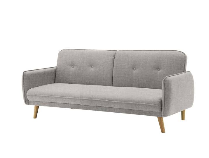 SalesFever 3-Sitzer Sofa Strukturstoff fein