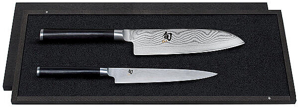 KAI Messerset SHUN CLASSIC 2-teilig silber EG