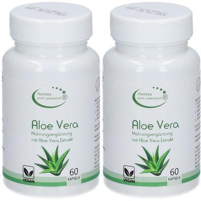 Aloe Vera 200:1 Kapseln 2x 2x60 St