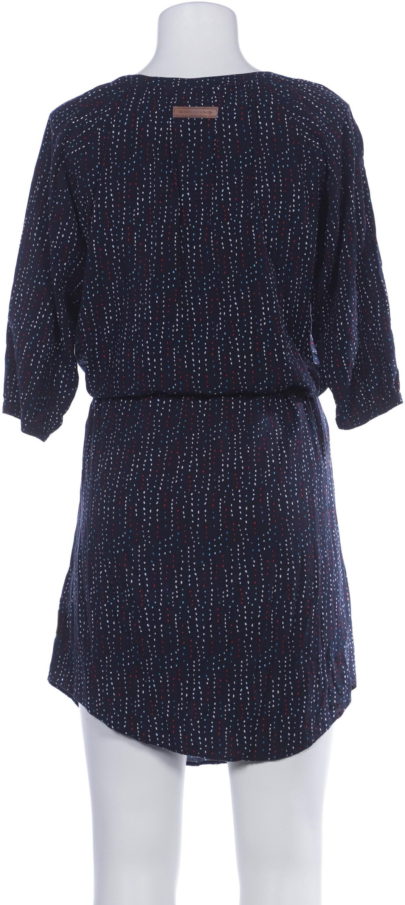 Naketano Damen Kleid, Marineblau, Gr. S, Viskose - Second Hand