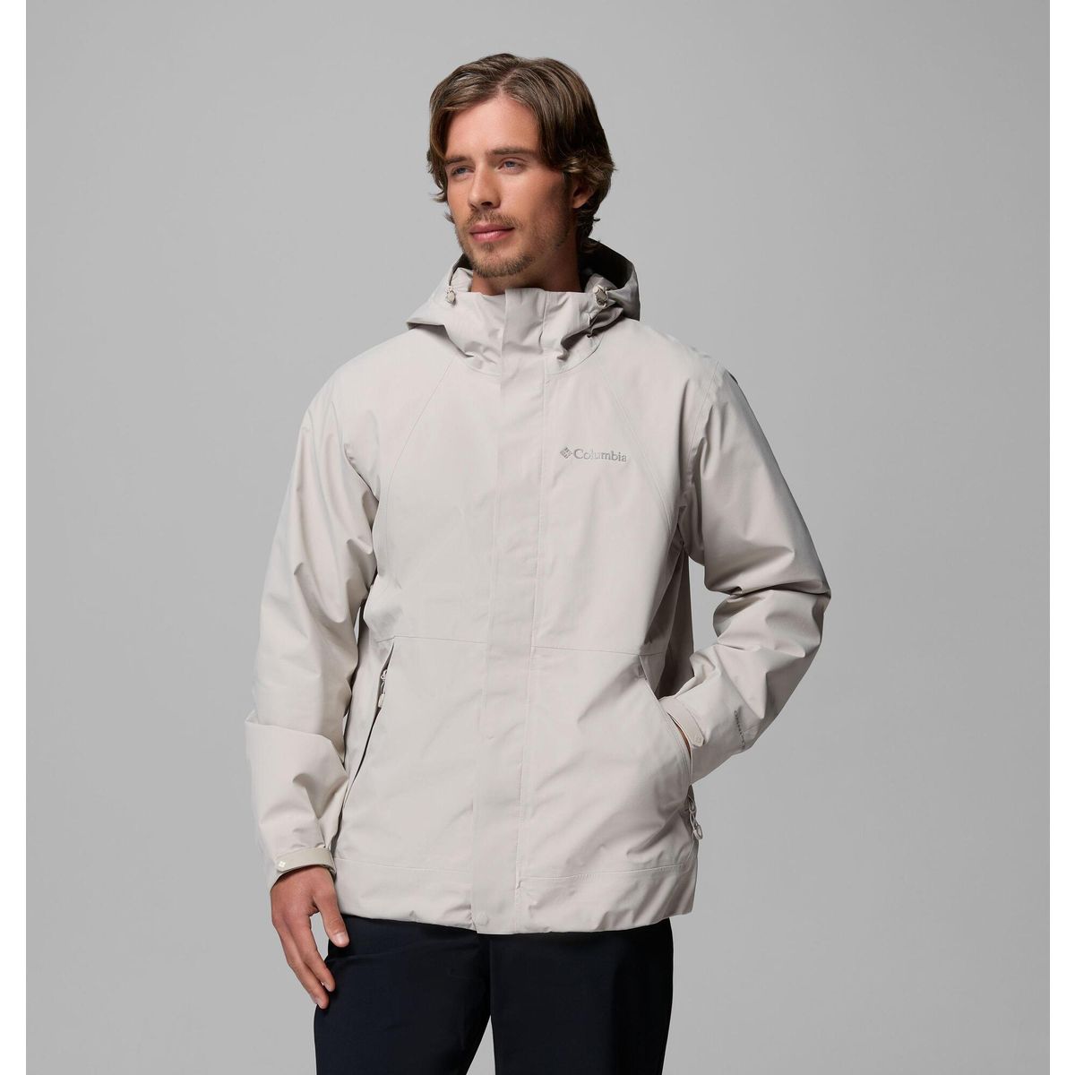 Columbia Men’s Street Commuter Insulated Waterproof Jacket light cloud (020) L 217192-2171922-020-L