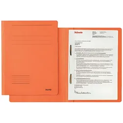 LEITZ Schnellhefter Fresh A4 250Blatt kfm. Heftung Karton (RC) orange