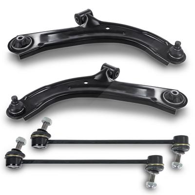 Atec 2x Querlenker + 2x Koppelstange vorne [Hersteller-Nr. 40578764] für Nissan