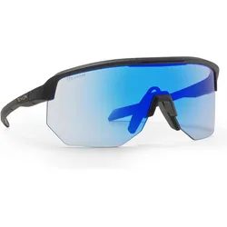Demon, Unisex, Sportbrille, Fiandre Photochromic (black blue-dchrom mirr blue, Blau), Schwarz, Blau