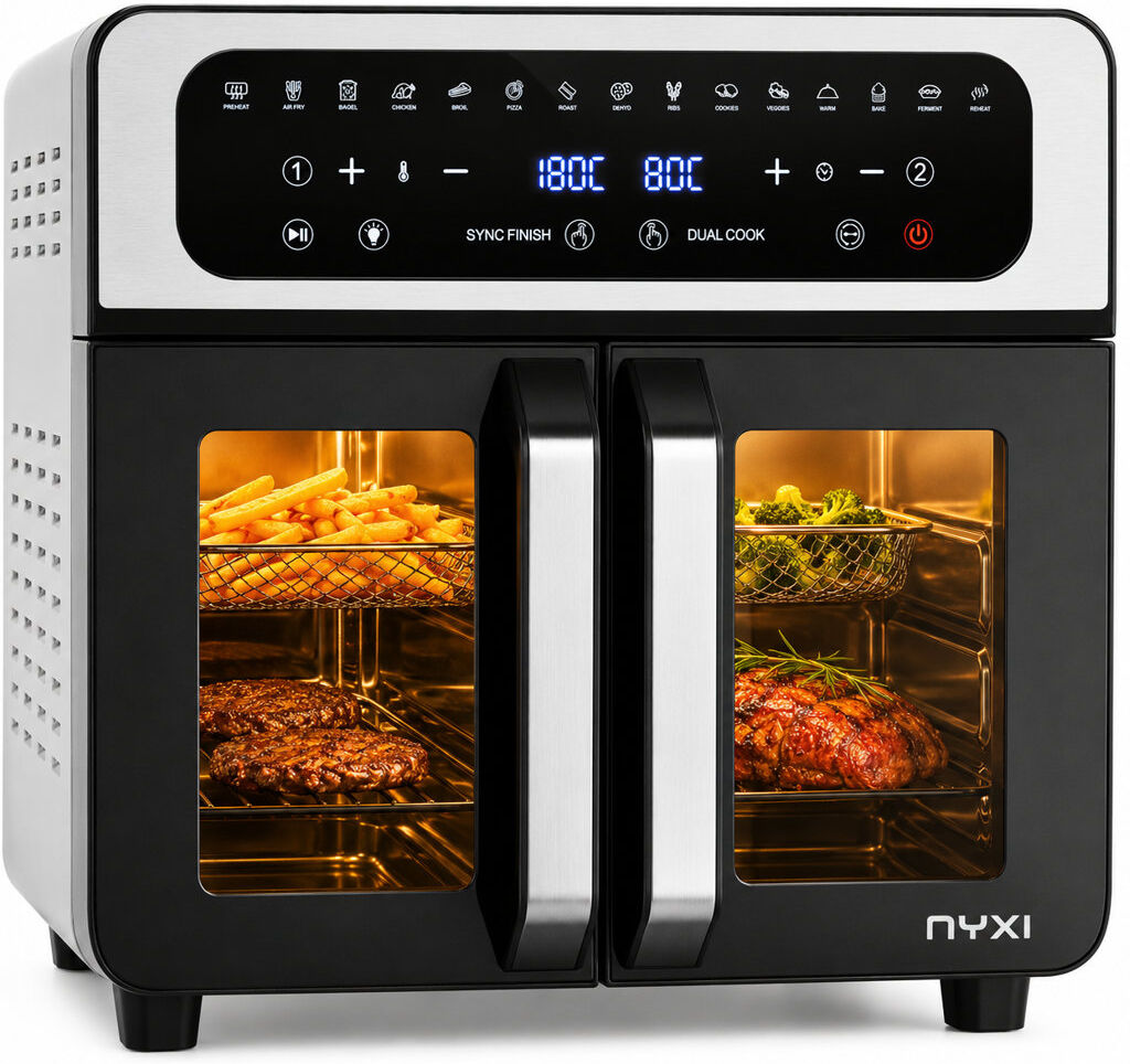 Nyxi 20L Air Fryer Oven Stainless Steel 20L