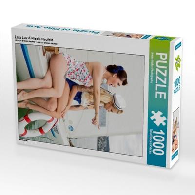 CALVENDO Puzzle Lara Luv & Nicole Neufeld 1000 Teile Puzzle hoch | 1000 Teile Lege-Größe 64 × 48 cm Foto-Puzzle für glückliche Stunden