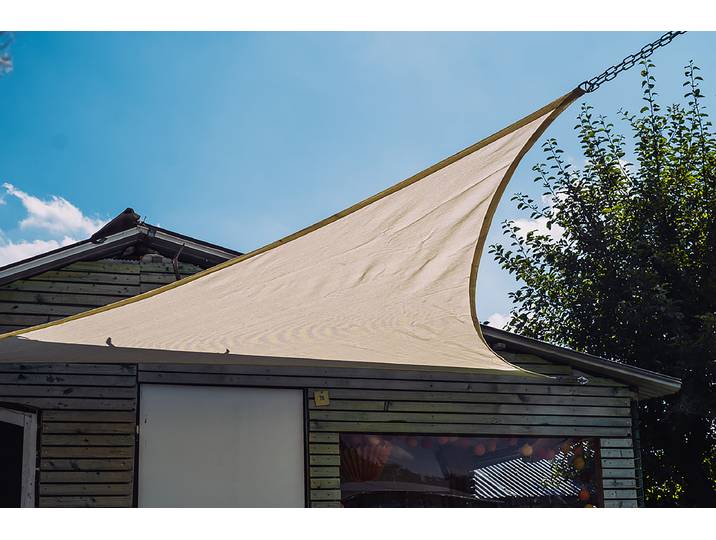 Sonnensegel Solino Typ B 360 x 360cm Creme 360 x 360 cm