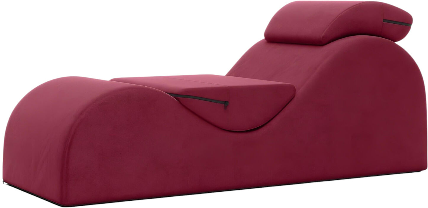 Liberator Esse Lounger - Tantra Stol - Justerbar 3-Delt - Rød
