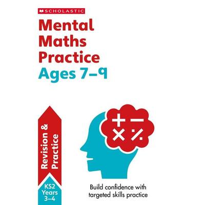 Mental Maths Practice Ages 7-9, Taschenbuch von Paul Hollin, Scholastic, 978-0-7023-3629-4