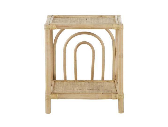 Nachttisch aus Rattan