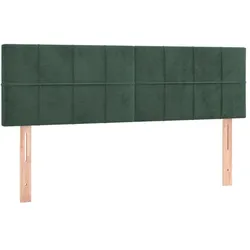 vidaXL, Boxspringbett, Gavenus (Block mit Quadraten) (140 x 190 cm)