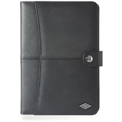 Wedo Accento Organizer schwarz A4 (Apple iPad 2025 (11. Gen)), Tablet Hülle, Schwarz