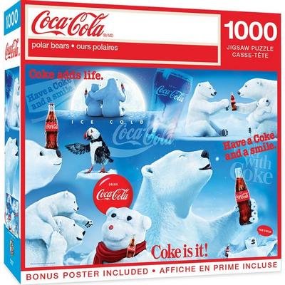 Coca-Cola Polar Bears 1000pc Puzzle