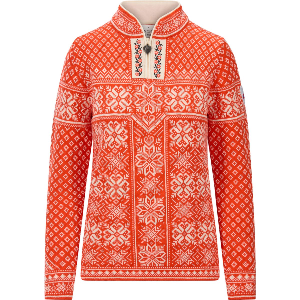 Dale of Norway Peace Fem Sweater roth red offwhite (K00) L 13312-K00-L