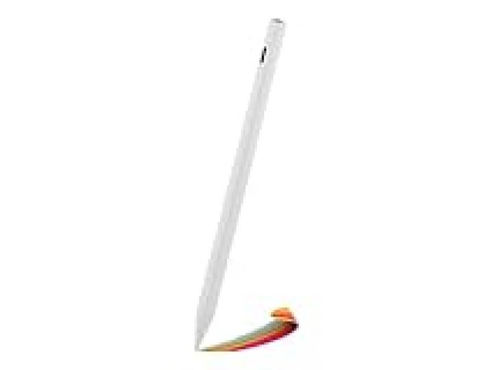 T'nB - Stylet Actif Rechargeable pour iPad pour dessinez et naviguez avec Haute précision - Blanc