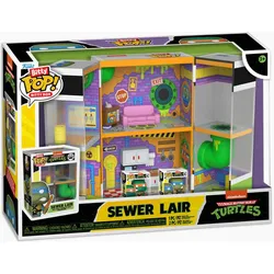 Funko - POP! - Teenage Mutant Ninja Turtles - Sewer Home Bitty Box Playset