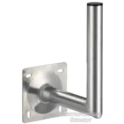 Wisi MN 11 B - Aluminium Wandhalterung verchromt - Wandabstand 300mm