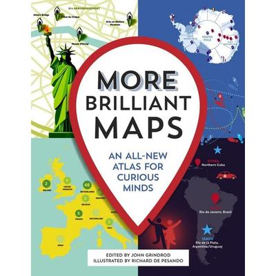 More Brilliant Maps, Gebundene Ausgabe von John Grindrod, Granta Publications, 978-1-80351-211-2