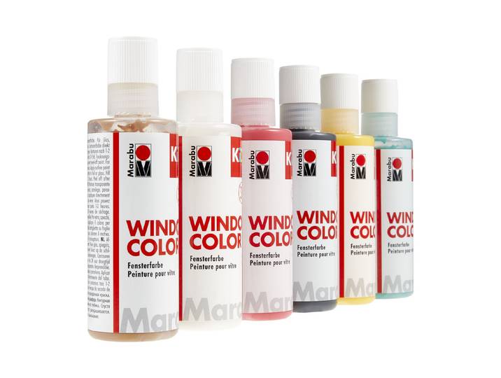 Marabu Window Color Bauernhof 6 × 80 ml