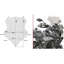 Givi, Motorrad Zubehör, Yamaha Tracer 900/Tracer 900 Gt (18 À 19)