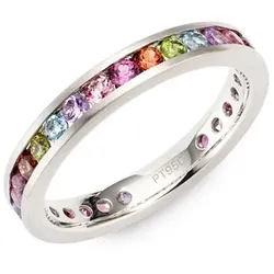 PLATINITY Eternity-Ring Edelsteine zus. mind. 1,25ct Platin 950