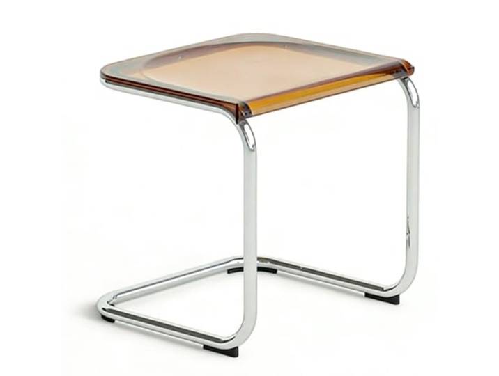 YANG11FAN Vielseitig Acrylhocker kann als Beistelltisch for Schlafzimmer verwendet Werden