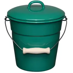Riess 0369-111 Allzweckeimer mit Deckel nature green
